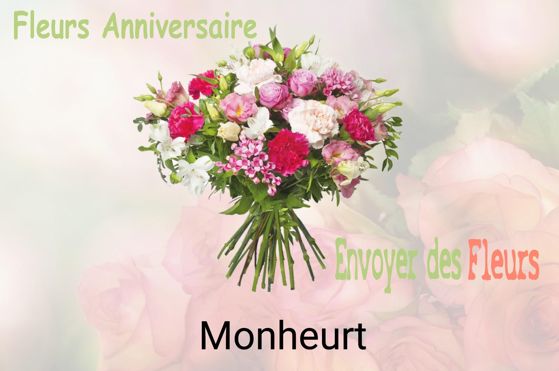 Bouquet de fleurs d’anniversaire livré à Monheurt
